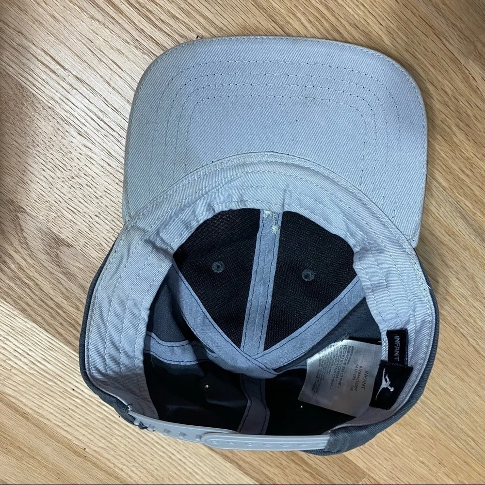 Jordan Gray Hat Infant Size Kids Baby One Size